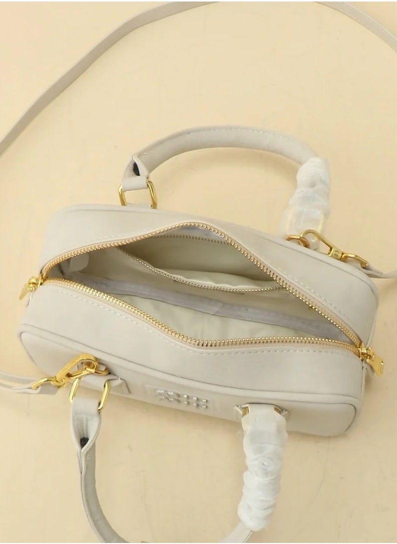Miu Miu Arcadie padded suede top-handle bag  - Image 2