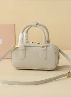 Miu Miu Arcadie padded suede top-handle bag  - Image 3