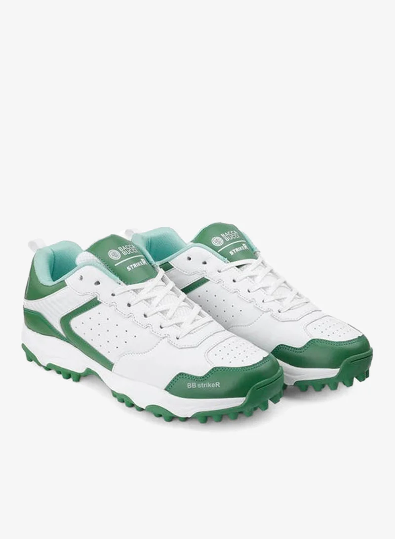 Bacca Bucci Green and White STRIKER Cricket Shoes for Men | Best Price UAE