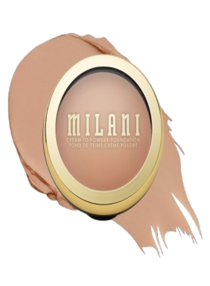Milani Conceal + Perfect Smooth Finish Cream to Powder Foundation – 230 Light Beige | Full Coverage, Lightweight, Natural Matte Finish, Buildable Formula, Long-Lasting Wear, Vegan & Cruelty-Free - Image 1