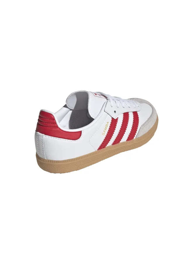 Adidas Adidas SAMBA OG C White CASUAL Trainers FOR KIDS BOYS AND GIRLS 2.5