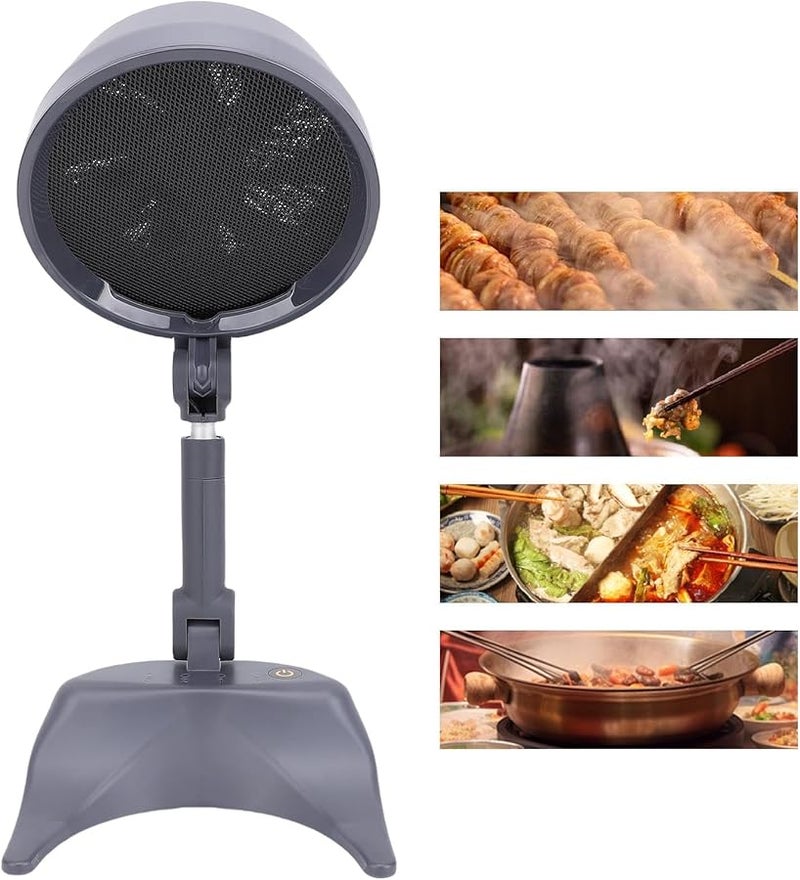 Tnfeeon Portable Range Hood Omnidirectional Absorption 10Hr Battery Washable Filter Screen - Image 3