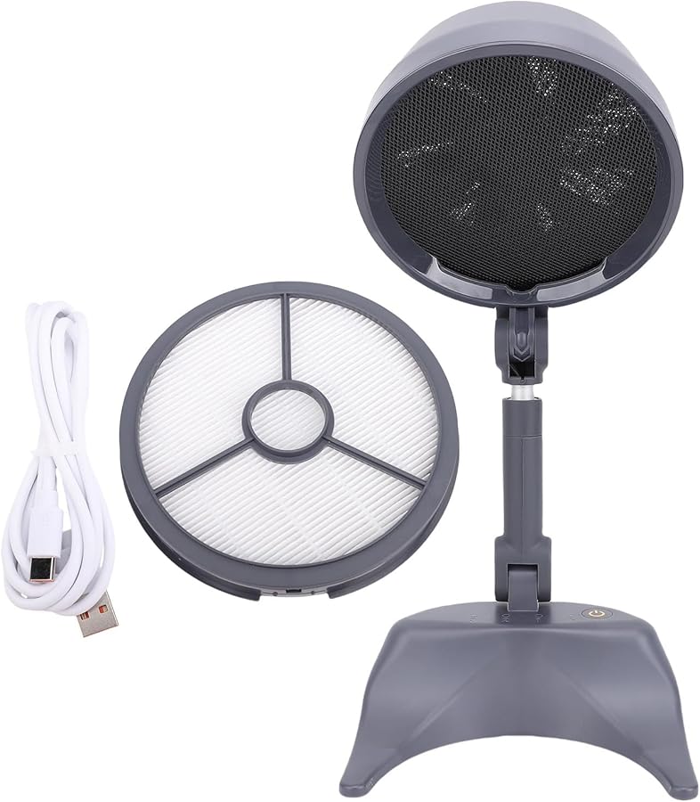 Tnfeeon Portable Range Hood Omnidirectional Absorption 10Hr Battery Washable Filter Screen - Image 1