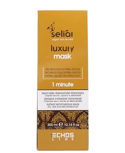 Echos Line echosline SeliÃ r Luxury Instant Moisturizing Mask for Dry and Dehydrated Hair - 300 ml - Image 1