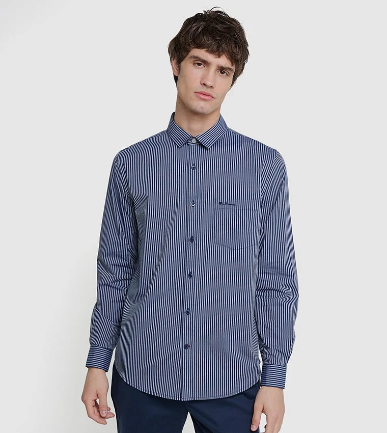 Ben Sherman Ben Sherman Men's Long Sleeve Striped Shirts