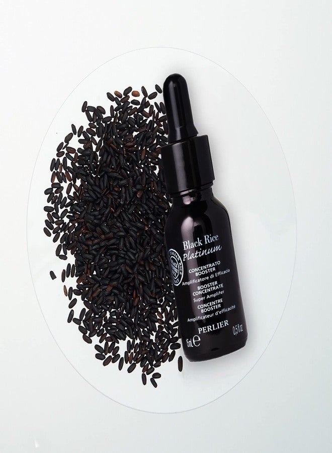 Perlier Black Rice Platinum Ultra Renewing Booster Face Serum, 0.5 fl. oz. - Image 2