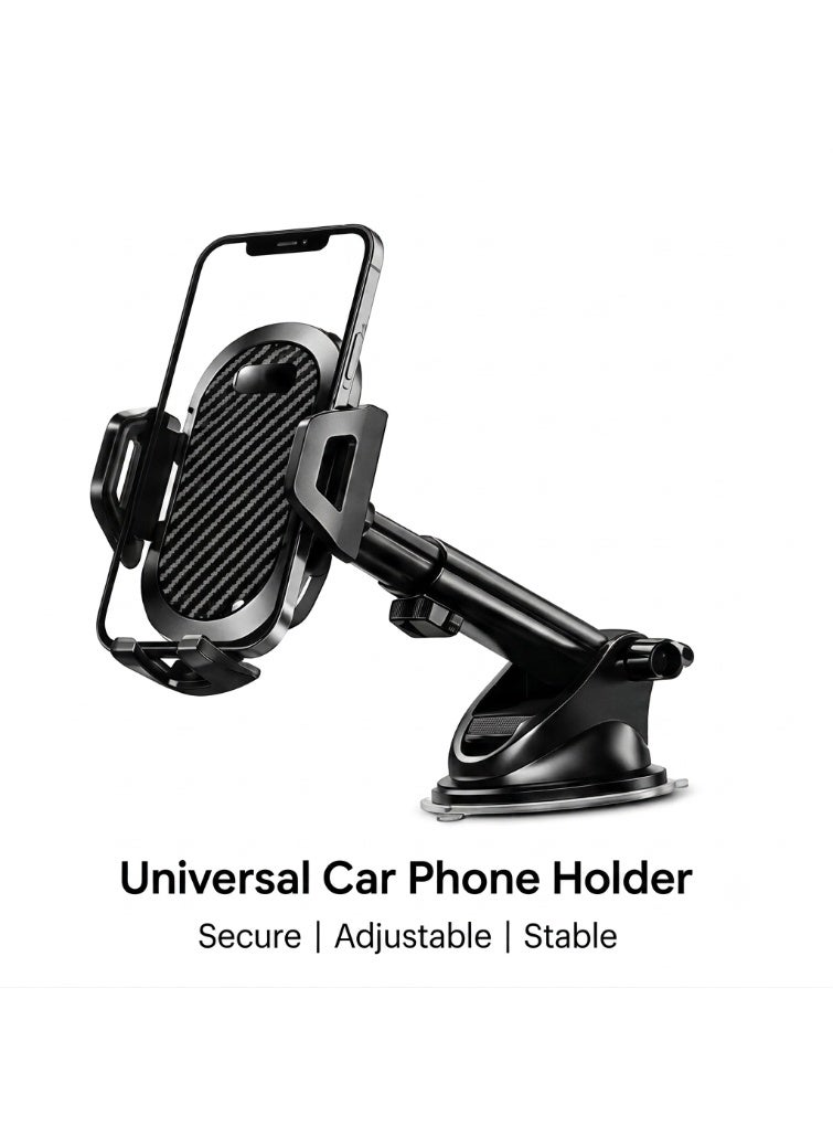 Shopping Point Car Phone Holder, Mobile Holder For Car Long Arm Phone Holder Car for Dashboard Windshield Air Vent【Heat-Resistant Strong Suction Cup】Car Mobile Holder Compatible with All Smartphones - Image 1