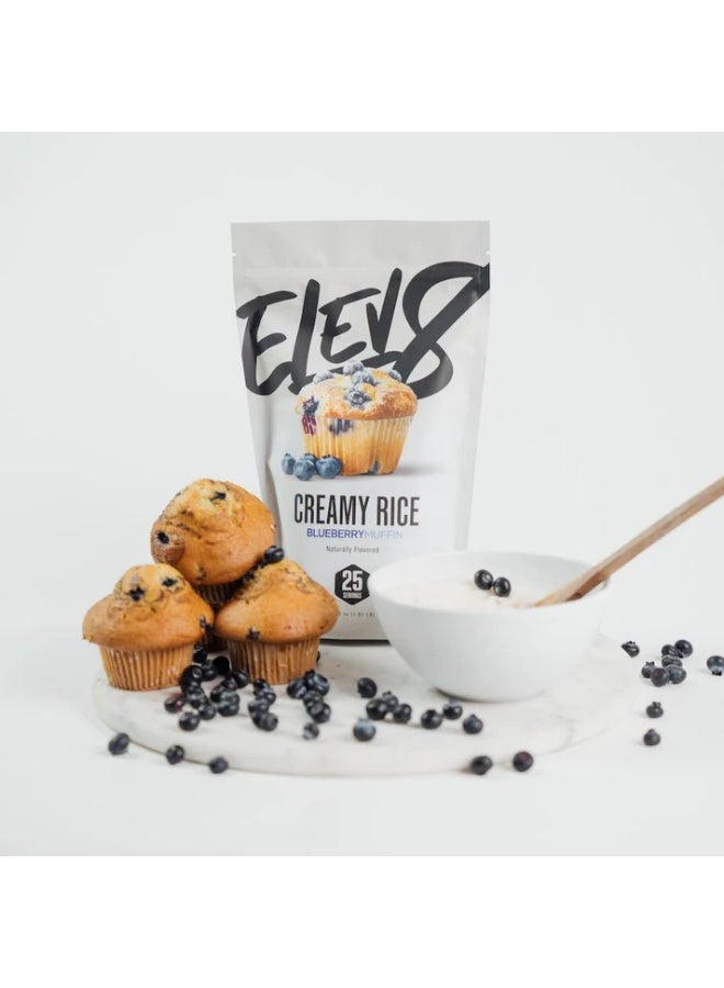 Elev8 Creamy rice Dairy free and gluten free Blueberry Muffin 850g - Image 2