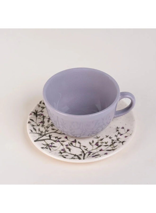 متجر نايس طقم عشاء ريو 20 قطعة باللون البنفسجي الفاتح – طقم أواني طعام كامل من الخزف الحجري – يشمل أطباق عشاء وأطباق جانبية وأكواب وصحون شوربة وأوعية – يكفي 4 أشخاص – آمن في الميكروويف وغسالة الصحون – مثالي للاستخدام اليومي، العزائم، المناسبات، وتقديمه كهدية راقية - Image 5