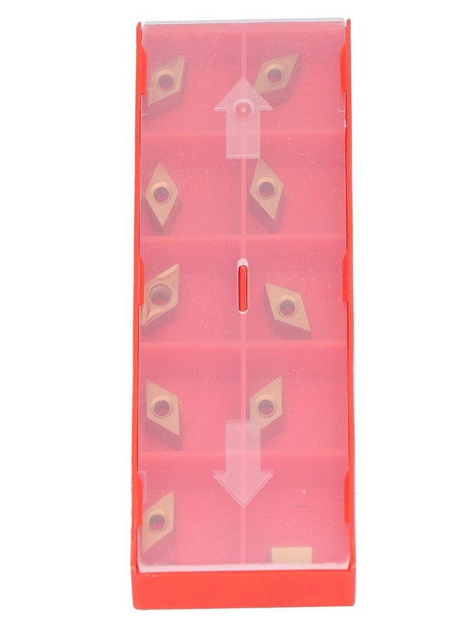 ناروت حشوات تحويل الكربيد، 10 قطع بسمك 2.38 مم Dcmt070204، رؤوس قاطعة لأدوات تحويل SDJCR L110 1212 H07 - Image 4