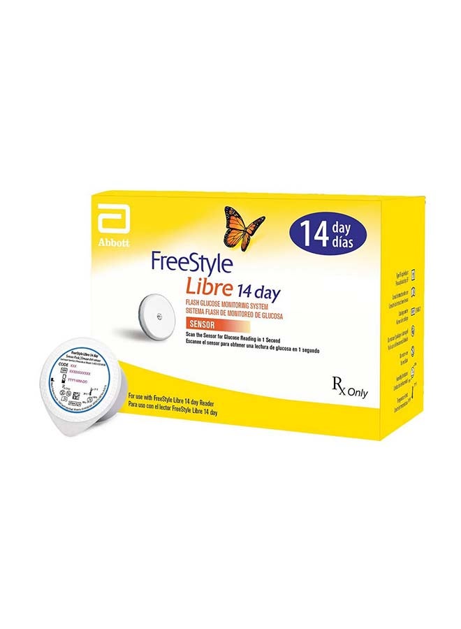 فري ستايل ليبر مجموعة نظام فلاش لمراقبة الجلوكوز مع مجس - Image 2