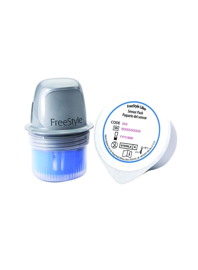 فري ستايل ليبر مجموعة نظام فلاش لمراقبة الجلوكوز مع مجس - Image 1