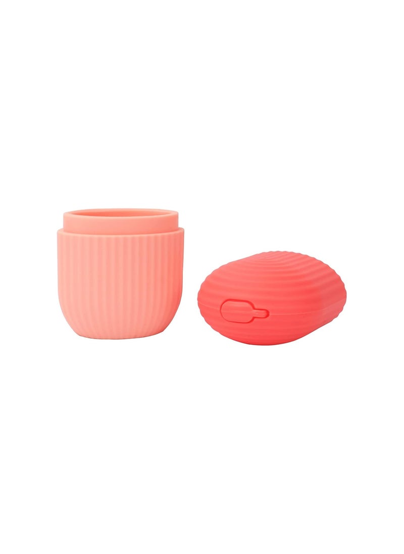 NNEWVANTE - Ice Roller For Face,Beauty Facial Massage Ice Roller,Glow Cube Ice Roller for Face,Skin Care Tools for Eye Wrinkles, Acne Puffiness Relief (Pink)… - Image 1