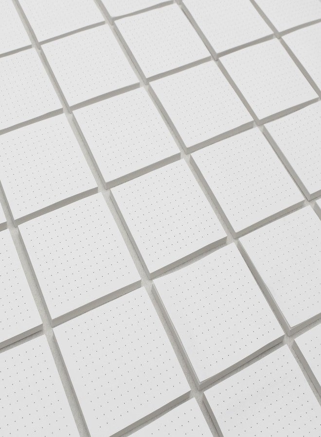 Andoca (12 Pad) Dotted Sticky Notes, 3x3 Inch, Dot Grid Self-Stick Notes, Easy to Post for School, Office, Notebook, White Color Pads/Pack - Image 3