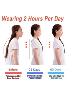 Prime by javaudan Back Correction Strap Smart Posture Corrector for Women Men Kids - Adjustable Back Straightener Spine Straightener with Intelligent Sensor Vibration Reminder, Providing Pain Relief  - Image 3