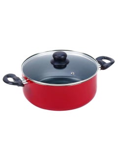 BLACKSTONE Non Stick Cooking Pot Red 30cm  - Image 1