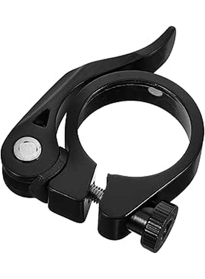 34 9mm Quick Release Seatpost Clamp Aluminum Alloy for Road and Mountain Bike - Image 1