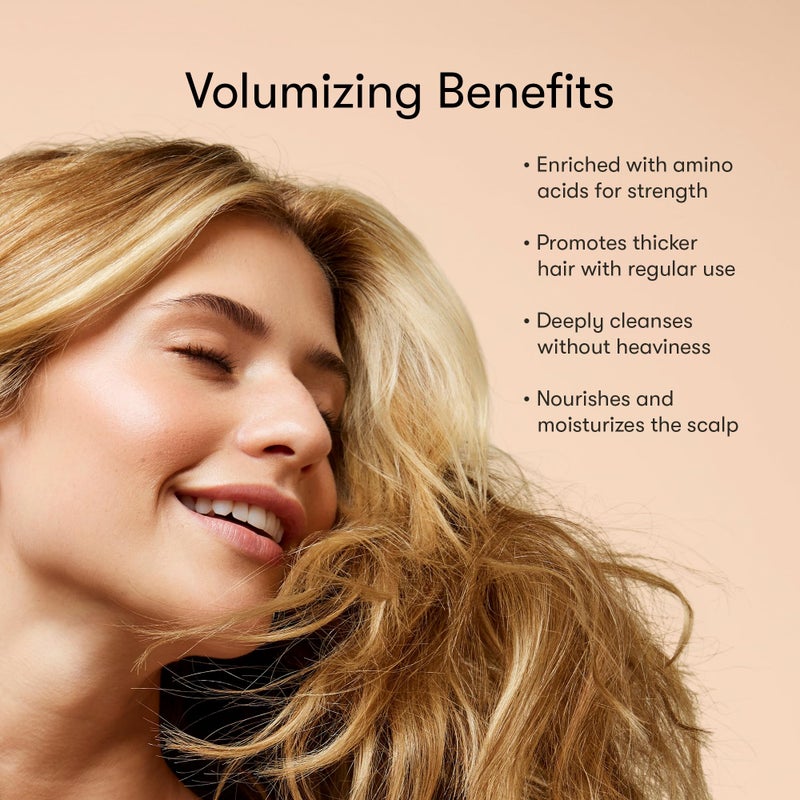 Odele Volumizing Sulfate-Free Shampoo & Conditioner Set, Adds Moisture, Shine, and Fullness for Straight or Wavy Hair Types, 13 Fl Oz Each (2-Pack) - Image 4