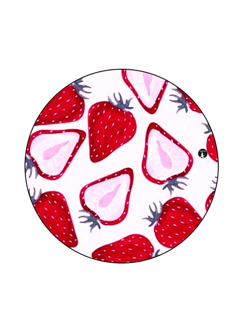RKN Strawberries Printed Mouse Pad Multicolour