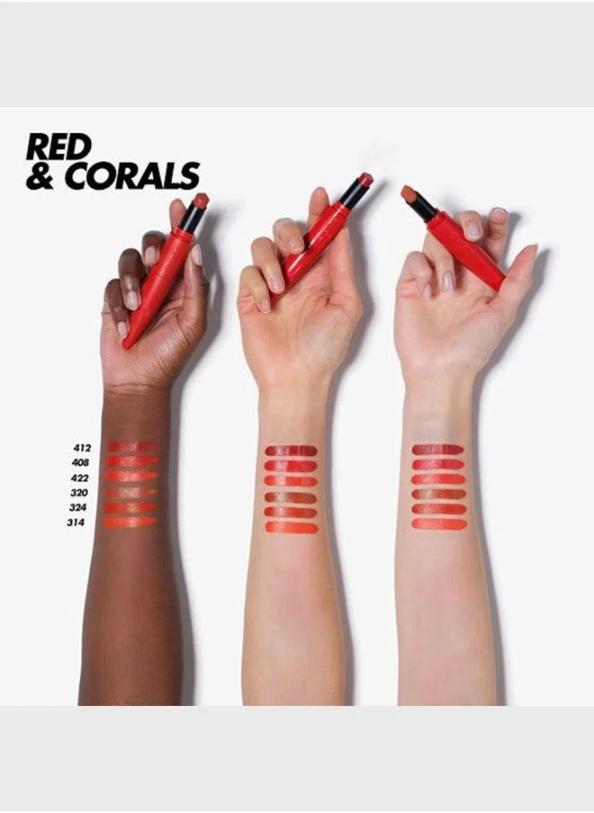 ميك اب فور ايفر ROUGE ARTIST FOR EVER - SATIN - 324 - BLAZING ORANGE