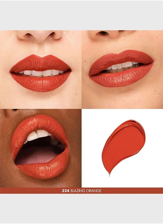 ميك اب فور ايفر ROUGE ARTIST FOR EVER - SATIN - 324 - BLAZING ORANGE
