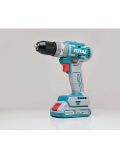 TOTAL Super Total 20V Lithium-Ion Brushless Cordless Impact Drill - 47-Piece Set with 2 Batteries, LED Light, and Carrying Case - 50Nm Torque, 2-Speed Gear, Auto-Lock Chuck TIDLI20508  - Image 2