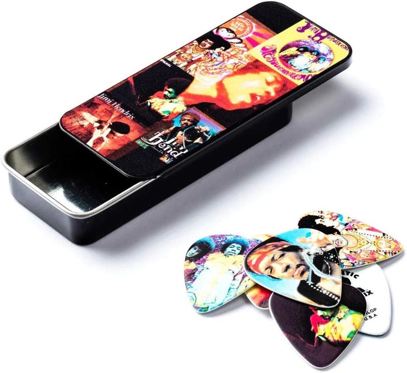 JIM DUNLOP Dunlop JHPT08H Jimi Hendrix Guitar Picks Set - Image 1