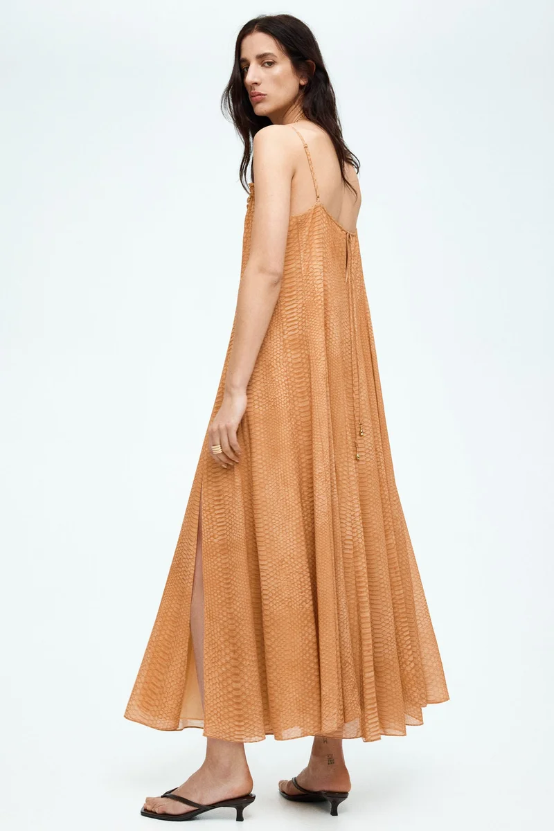 H&M Strappy chiffon dress