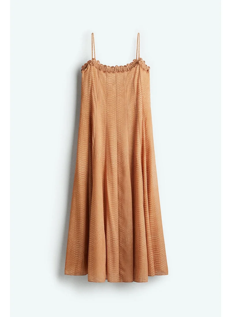 H&M Strappy chiffon dress