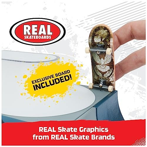 TECH DECK, Speedway Hop, X-Connect Park Creator, Customizable and Buildable Ramp Set with Exclusive Fingerboard, Kids Toy for Ages 6 and up - Image 2