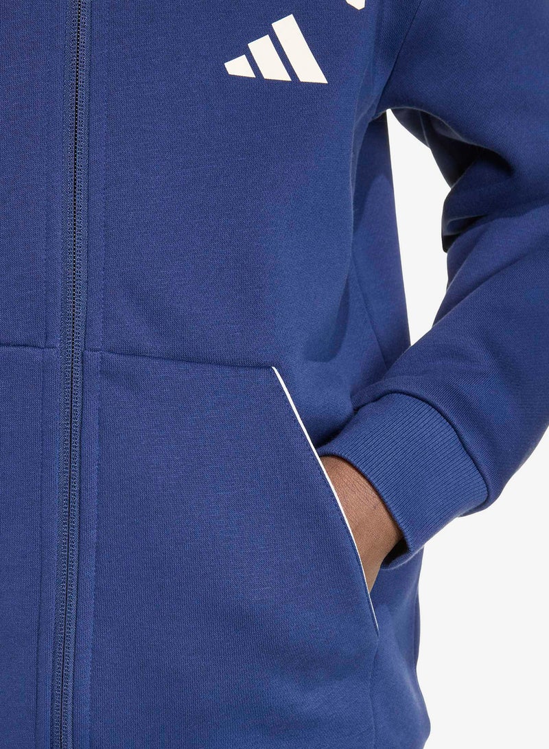 Adidas Youth Seasonals Collegiate Typography Hoodie - Image 4