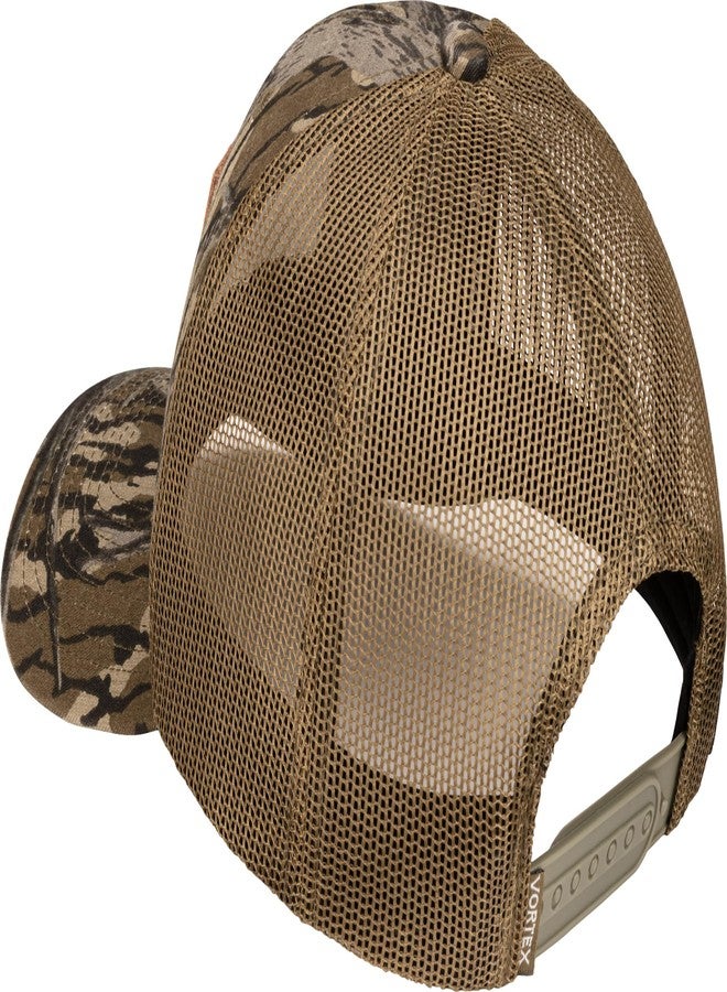 فورتكس قبعة Vortex Smalltown Legacy Mossy Oak Bottomland Treestand Camo Mesh Snapback - Image 3