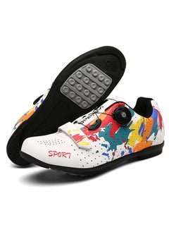 KUYING New Type of Road Lock Cycling Shoes Hard Sole Mountaineering Shoes Racing Sports Shoes 