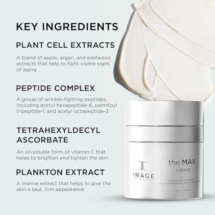 IMAGE Skincare, the MAX Crème, Anti-Aging Night Cream to Firm, Tighten, Smooth and Even Facial Skin Tone, 1.7 oz - Image 5