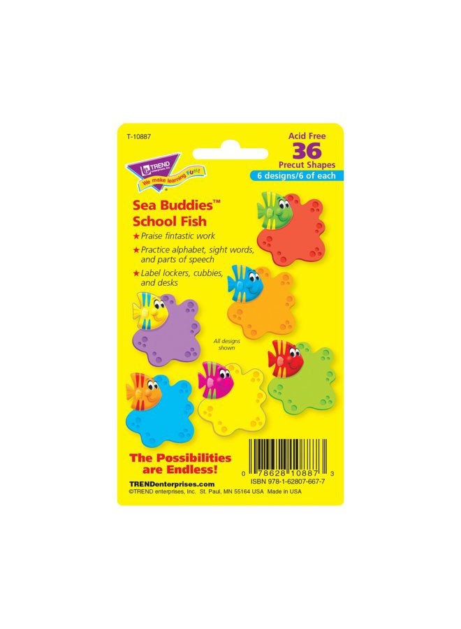 TREND enterprises, Inc. Sea Buddies School Fish Mini Accents Variety Pack, 36 ct - Image 3