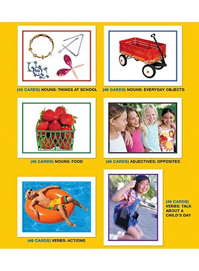 Key Education Publishing Key Education Nouns Verbs And Adjectives Photographic Learning Cards 275 Vocabulary Flash Cards Parts Of Speech Picture Games Learning Resources For Preschool Esl And Special Needs  - Image 3