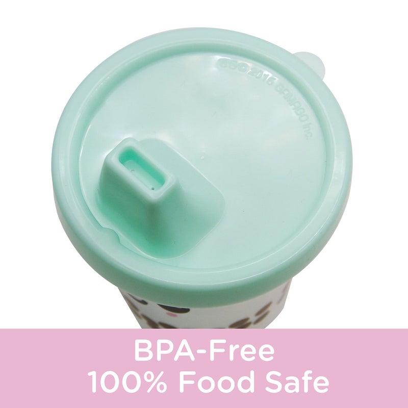 GAMAGO Boba Baby Sippy Cup - Adorably Cute Learner Sippy Cup For Babies, Toddlers & Kids - 6+ Months Old - Holds 7 Ounces - BPA-Free - Food-Safe - Spill Proof - Easy To Clean - Image 4
