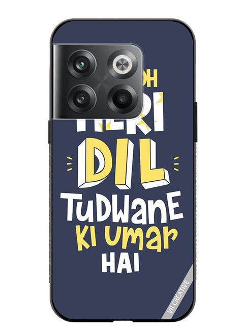Protective Case Cover For OnePlus Ace Pro Dil Tudwane Ki Umar Design Multicolour