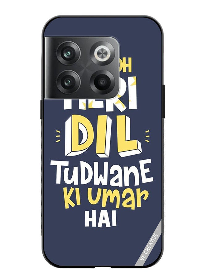 Protective Case Cover For OnePlus Ace Pro Dil Tudwane Ki Umar Design Multicolour