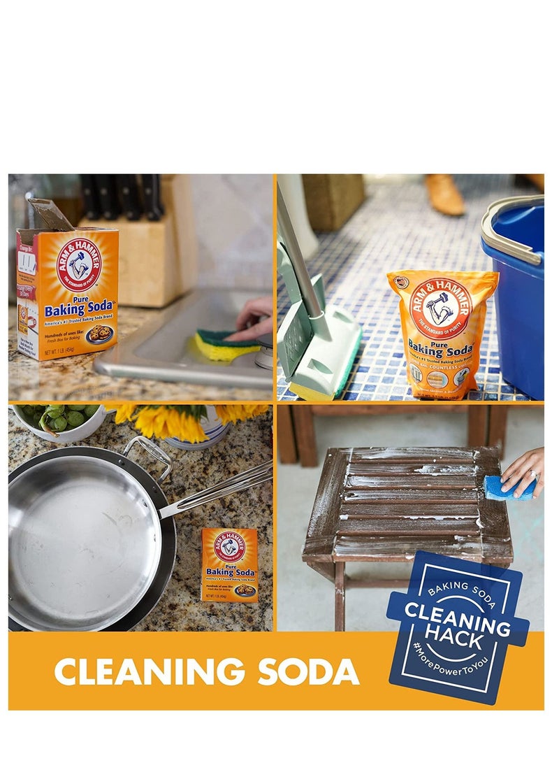 Arm & Hammer Pure Baking Soda more 100 uses 1.81kg - Image 4