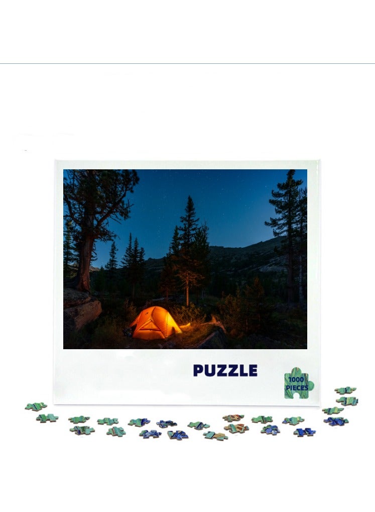 Anna 1000 pieces of colorful 3D puzzles - Image 1