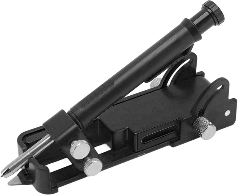 Multifunctional Aluminum Alloy Scribing Tool Kit Black 12 Pencil Cores For Woodworking DIY - Image 3