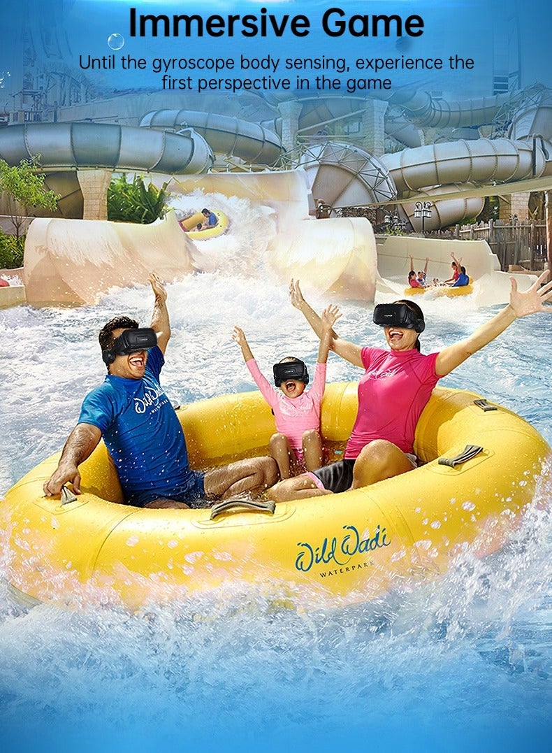 سماعة واقع افتراضي ثلاثية الأبعاد مع تحكم في الألعاب والأفلام للهواتف الذكية بحجم 5.5-7.2 بوصة. - Image 4