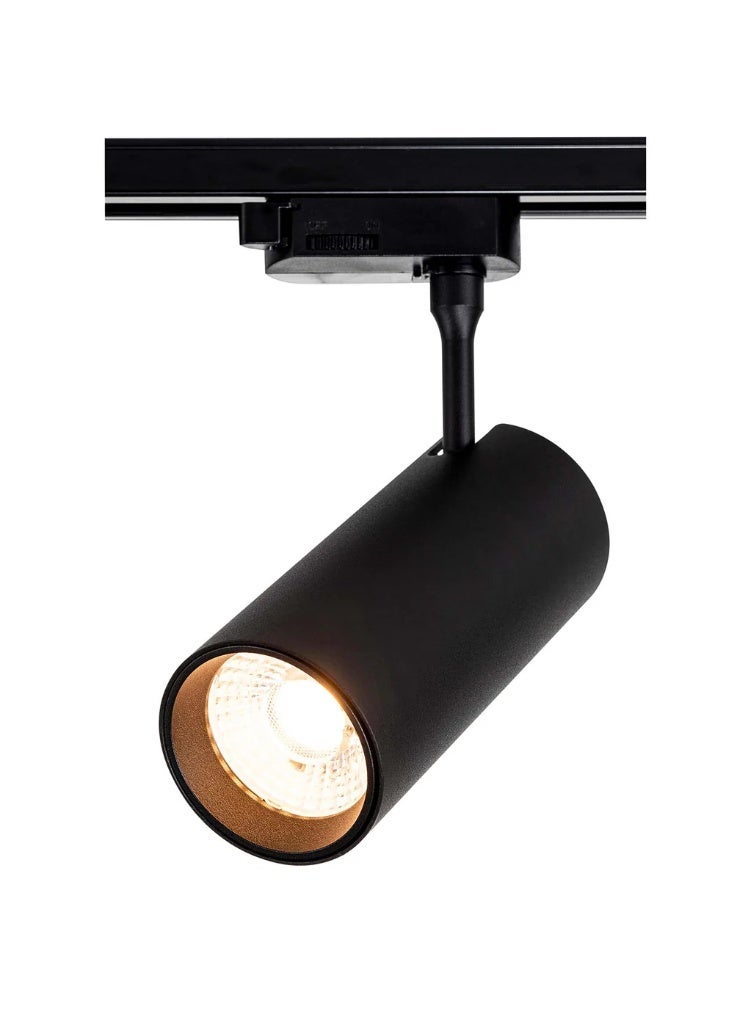 Fixer Extra-Bright Black LED Ceiling/Track Light – 3000K, 4000K & 6500K Options with Track Line, Track Patti & Track Way Compatibility - Image 2