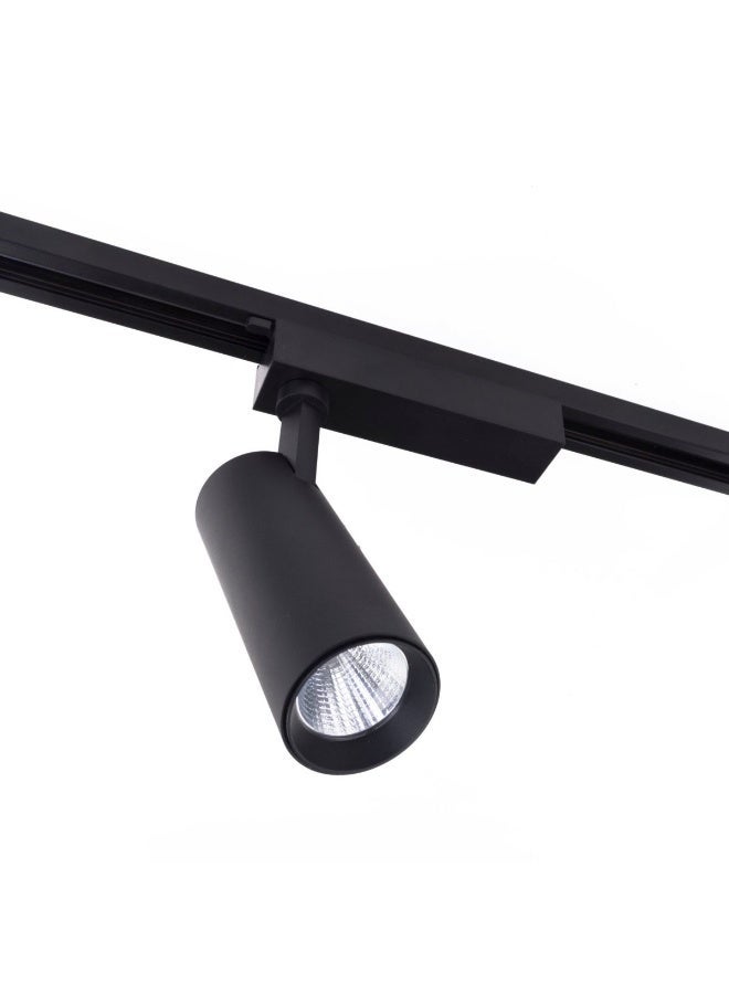 Fixer Extra-Bright Black LED Ceiling/Track Light – 3000K, 4000K & 6500K Options with Track Line, Track Patti & Track Way Compatibility - Image 3