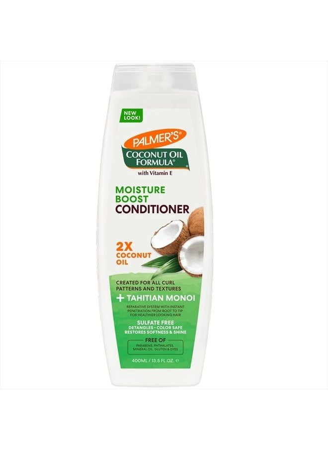 PALMER'S Coconut Oil Formula Moisture Boost Conditioner, 13.5 Ounce  - Image 1
