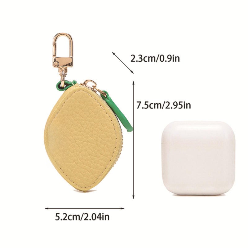 Fruit series change bag keychain bag/lemon - Image 4
