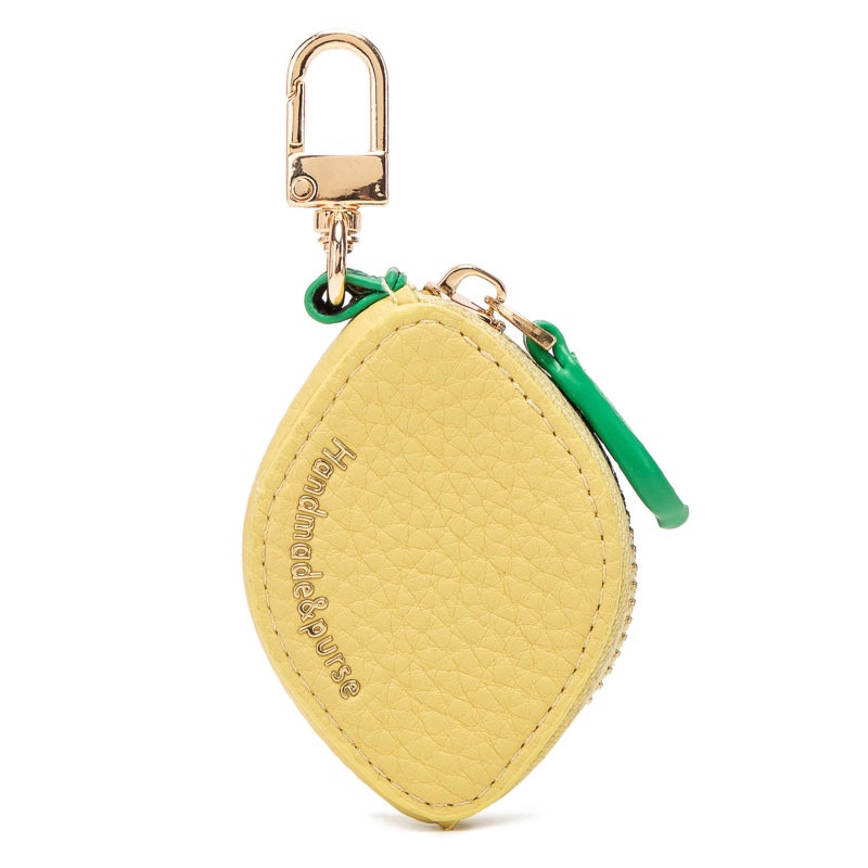 Fruit series change bag keychain bag/lemon - Image 1