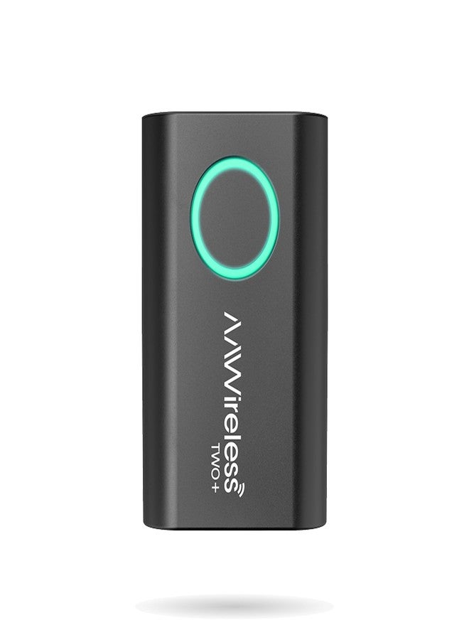 AAWireless TWO+ Compatible with Android Auto & Apple Carplay 2-in-1 Wireless Adapter | Wireless Connection via Bluetooth & WiFi | iPhone X+ & Android 11+ | Multifunctional Button | Made in Europe - Image 1