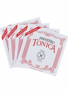 Generic Pirastro Tonica Violin Strings 1/2– 3/4 Size, Medium Tension  - Image 2